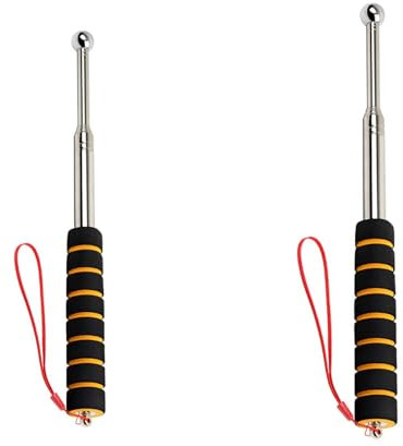 2 Stücke 130 cm 200 cm Schalldetektionshammer, Keramische Fliese Hohlen Checker, Inspektion Hammer Werkzeug mit Schwamm Griff für Hausdekoration