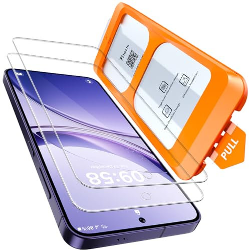 TOCOL 2 Pack for Samsung Galaxy S24 Plus Screen Protector 6.7-Inch Instant Installation, 14FT Military Grade Shatterproof, 9H+ Hardness Tempered Glass HD Clear Protection No Bubbles No Dust