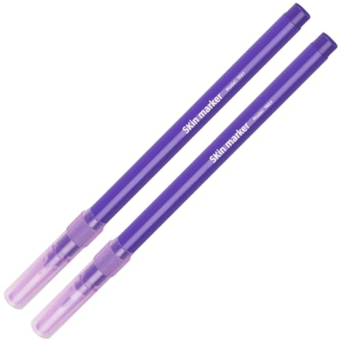 HiyyFloy Mini-Marker Für Chirurgische Eingriffe, Schablonen Für Die Haut Zum Markieren Von Piercing- Und Tätowierungsstellen Sowie Für Chirurgische Ästhetische Eingriffe, 0,5 Mm, 1 Mm