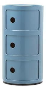 Kartell Componibili, Container 3-fächer, Hellblau