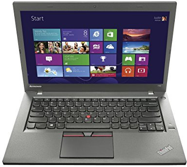 Lenovo Thinkpad T450 Laptop, I5-5300U, 2.3GHZ, 500GB SATA Drive, 8GB RAM, With Windows 10 Professional (Renewed)