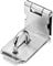 FUJIE Heavy Padlock Hasp 90 Degree Right Angle Door Clasp Door Latch Door Lock for Doors and Windows, 304 Stainless Steel, Silver - ZS0928-1