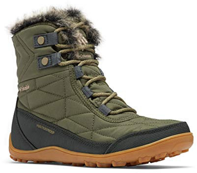 Columbia Damen Minx Shorty Iii Schneestiefel, First Generation Nori Khaki II, 36 EU