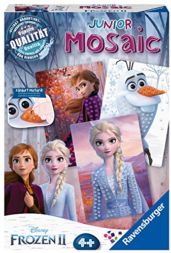 Ravensburger 18110 Mosaic Junior Frozen 2, DIY für Kinder ab 4 Jahren