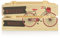printplanet® - Holzkiste mit Name selbst gestalten - Holzkiste mit Text oder Wunschnamen Personalisieren und Bedrucken - Motiv : Fahrrad