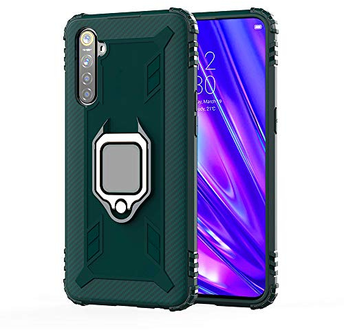TANYO Hülle für Sony Xperia 10 II (Sony 10 ii), Schutzhülle TPU Silikon Armor Handyhülle mit Ständer, Stoßfeste Silikonhülle mit Bumper, Grün