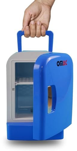 OMAC Mini Kühlschrank 4 Liter Kühler & Wärmer 12V DC Portable für Auto