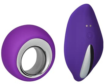 EIS Auflegevibrator | Slipvibrator mit Funkfernbedienung | Sex Toys | 8 cm | wasserdicht | wiederaufladbar | hautfreundliches Silikon | Sex Spielzeug für Frauen | Erotik | Mehrere Vibrationsprogramme
