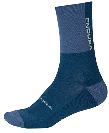 Endura Baabaa Merino Winter Cycling Sock Blueberry, Small/Medium
