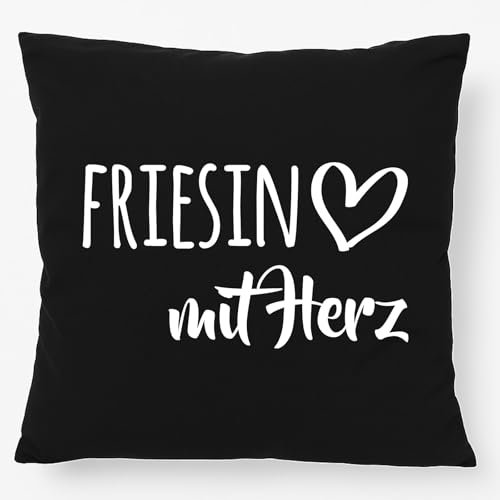 Huuraa Kissen Friesin mit Herz Geschenk