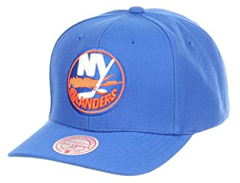 Mitchell & Ness New York Islanders Blue NHL Team Ground 2.0 Pro Snapback Cap - One-Size