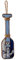 NKlaus Antik Wand - Deko Paddel Holz maritim bemahlt 10,5x47x6,5cm mit Haken 11701