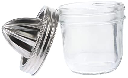 HOMSFOU Presse-Citron Pots De Confiture En Verre Presse-Agrumes Manuel Presse-Agrumes Presse-Agrumes Mini Bouteilles En Verre Presse-Agrumes Portatif Mandarines Cuisine À Domicile En