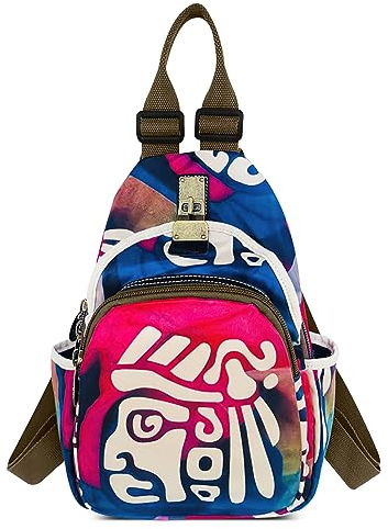 DEEVORCA Damen Rucksack Modern – Wasserdichtes Oxford-Gewebe, Anti-Diebstahl-Design, Viele Fächer, Verstellbare Schultergurte – Ideal Für Dates, Reisen & Pendeln (Weinrot)