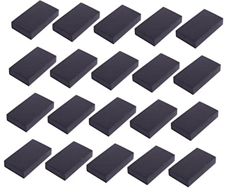 Gatuida Einzigartige Schubladen-verpackungsboxen Aus Kraftpapier 20er-pack Geschenkboxen Für Süßigkeiten Und Seife Schwarz 10 6 X 8 6 X 4 Cm