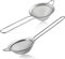 Tumtanm Lot de 2 passoires en maille fine pour cuisine, passoires et passoires en acier inoxydable, passoire à cocktail, 7,9 cm, mini tamis pour café et boissons