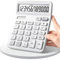 Scientific calculatorCalculators Desktop Calculator， Simple Business Dual Power Supply Accounting Desktop Calculator