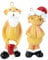 2 Pcs Naked Cap FUNNY SANTA Christmas Ornament & Stocking Cap - 8cm - Rude Xmas Tree, Secret Santa
