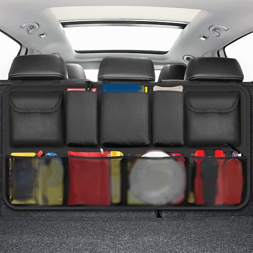 XWSBUDE Kofferraum Organizer Tasche, für Opel Vivaro B 2014-2018 Wasserdicht Multifunktionale Kofferraumtasche Faltbare Hinteren Kofferraum Aufbewahrungstasche