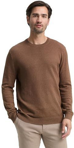 Tom Tailor Herren 1048015 Strickpullover mit Kaschmir-Anteil (1er Pack)