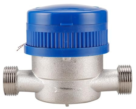 Wasserzähler Wasserzähler Durchflussmessung Wasserhahn Kaltwasserzähler Hausgarten Zeiger Messwerkzeug