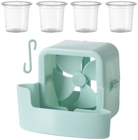 Fan Cool Breeze Attachment - Floor Fan Cooler | Accessories Hangable Ice Box Cooler Device | Fan Mist Cooling Adapter | Yard Rooftop Balcony Alley Festival Event Space