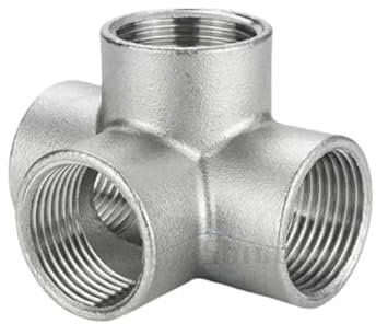 1 pz BSP maschio + femmina filettato 3 4 5 vie raccordo for tubo YX Tee 1/4 3/8” 1/2 3/4 1 2 filettato acciaio inossidabile SS304 multifunzione(3l8 BSP)
