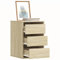 UJCHVHN Eckkommode Sonoma Eiche 40x41x58cm Holzschrank & Aufbewahrung Kommode