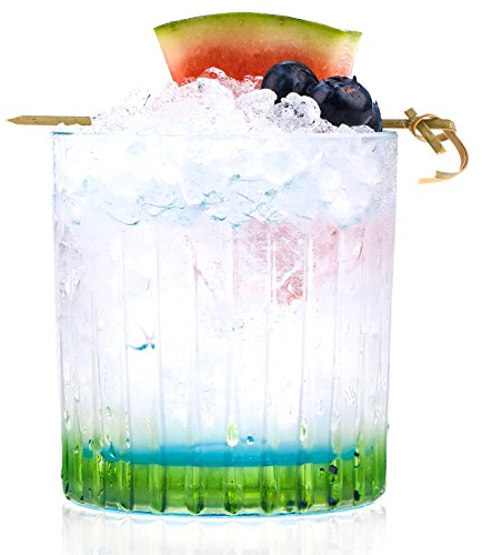 RCR Gipsy Whisky-Wassergläser, kurz, Grün