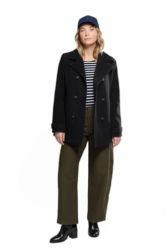 Armor Lux 77288,Blouson Femme,Noir (Noir 010) , 50 (Taille fabricant: 50)