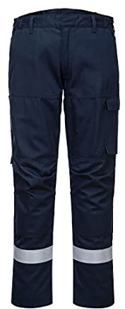 Portwest Bizflame Ultra Hose, Hosenlänge: Normal. Farbe: Marineblau. Größe: 30, FR66NAR30
