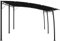 Tidyard Garten-Sonnenschutz Witterungsbeständig Pavillon Gartenpavillon Überdachung Partyzelt Pergola Terrasse Terrassenpavillon Gartenzelt 6 x 3 x 2,25 m Anthrazit