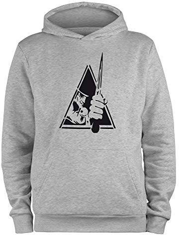 STYLETEX23 Kapuzenpullover A Clockwork Orange Uhrwerk Orange, M grau