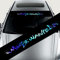 Aufkleber für Auto, Vorne und Hinten, Fenster, Windschutzscheibe, Farbig, Reflektierend, Stil Dekoration, Sticker für Auto