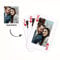OMG! GIFTS Personalisierte Pokerkarten mit Foto & Text Anzahl Plastik Wasserdicht Spielkarten mit Bedrucken Bild Kartenspiel mit Erwachsene Familie Freund Kinder Casino