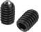 Set di grani a testa a sfera con esagono incassato a molla M 4, set di pressori a molla a sfera in acciaio al carbonio con filettatura a vite (opzionale)(M4*6(10PCS))