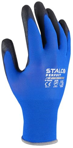HANDSCHUHE SUPER SCHWARZ NYLONS S-POLI H Gr.9