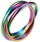 FindChic Edelstahl Wickelring Damen 3er Ring Frauen Regenbogenring Trauring Modeschmuck Ehering Promise Ring 20
