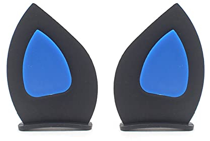Motorradhelm Dekorative Ohren, Asudaro 2 Stücke Kreative DIY Kitty Ears Motorradhelm Ohr fest Paste für Motorradhelm Fahrradhelm Skihelm Katzenohren,Blau