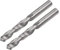 sourcing map 2 Stück VHM Bohrer Spiralbohrer Hochleistungsbohrer Ultrahart 5 mm C2/K20