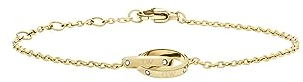 Daniel Wellington Klassisches Armband, doppelt plattierter Edelstahl (316L) und Kristalle Gold, Einheitsgröße, Legierter Stahl, Ohne Stein