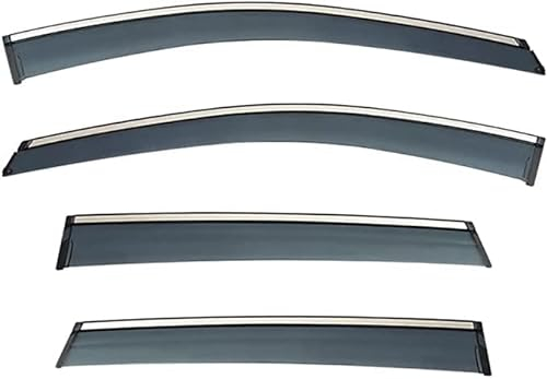 Auto Windabweiser für OPEL ZAFIRA B 2012-2014_in Russia Auto Seitenfensterabweiser All Weather Wasserdicht Beschlagfrei Beschattung Autofenster 4 Stück Set