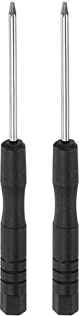 sourcing map Mini Torx Tournevis, T2 Étoile Tête pour Montre Lunettes Électronique Réparation, 2 Pcs