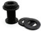 DOJA Barcelona | Passe Paroi | Raccord Mâle Ø 20mm 1/2 | Pack 4 | en Plastique | Passe Cloison | pour Recuperateur d Eau de Pluie, Cuve, FUT Plastique, Passe Cloison Raccord Cuve, Citerne Eau