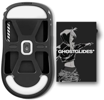 GhostGlides Edgerunner Pieds de rechange pour souris Pulsar X2/X2 Mini PTFE