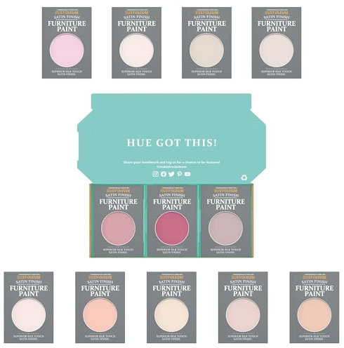 Rust-Oleum Furniture Paint in Satin Finish – Sweet Pinks Tester Box