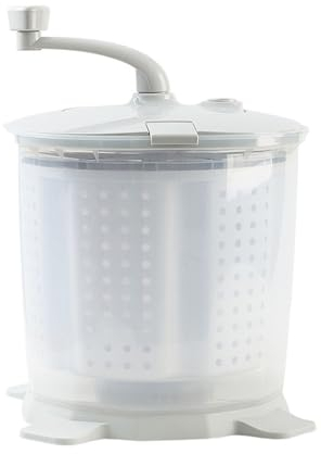 Mini Lavadora Manual Pequeña Lavadora Portátil con Girador, Adecuada para Dormitorios y Viajes de Camping