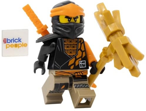 LEGO Ninjago Core: Cole Minifigur mit Stachelhammer, ab 6 Jahren