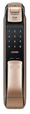 Compatible for Samsung SHP-DP728 Smart Home Door Lock Version Fingerprint Locks Cerradura Inteligente Fechadura Digital(Gold Push)