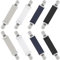 WEFINEST 8 Stück Cardigan Clips, Elastische Clips Für Kleidung Tragbare Hosenträger Clips, Dress Cinch Clips Outdoor-Zubehör Kleider Clip Hinten für Reisetaschen, Hüte, Brieftaschen, Handtaschen